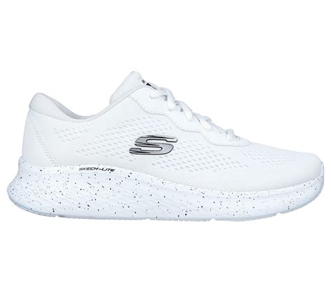 Skechers 149990 Skecher Lite Pro Womens White Mesh Trainers Arnouts