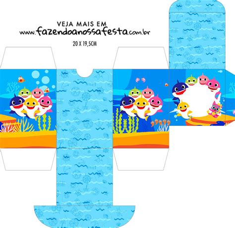 Fiesta De Baby Shark Cajas Para Imprimir Gratis Oh My Beb