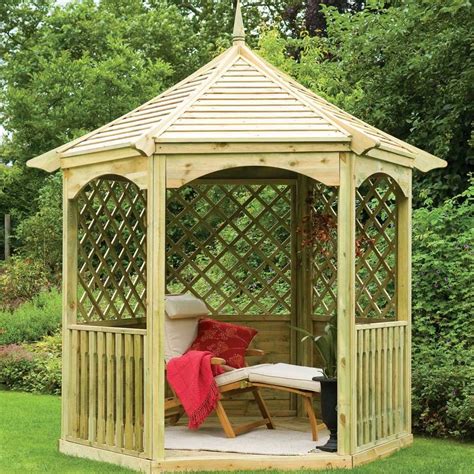 Forest Garden Burford Gazebo Hexagonal