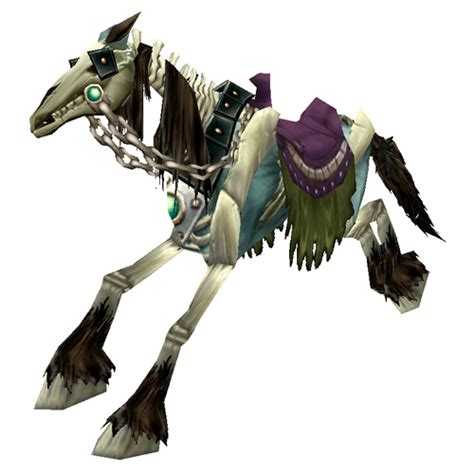 Blue Skeletal Horse | Warcraft Mounts