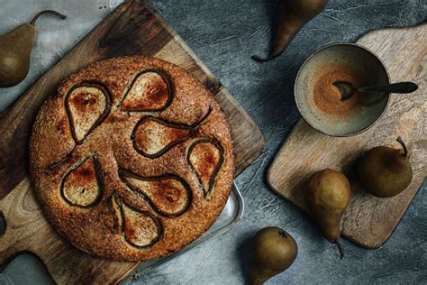 G Teau Aux Poires Et La Cannelle Recette Fooby Ch