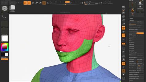 ZBRUSH Merge Subtools 7 levels RUS Объединение сабтулов с сохранением