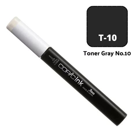 Refil Copic Ink Para Sketch Ciao Classic Cor Toner Gray 10 Cor T10