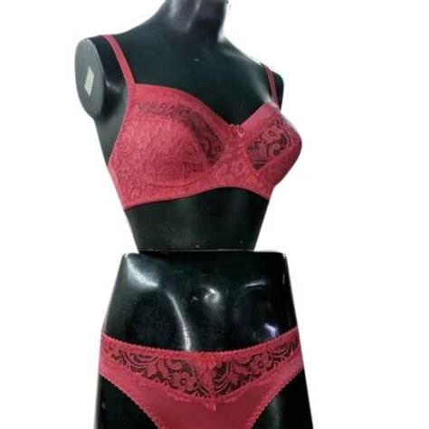 Red Cotton Ladies Bra Panty Set At Rs 240set In Mumbai Id 19599840888