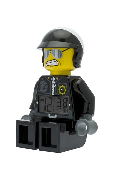 Lego Kids 9009952 Lego Movie Bad Cop Mini Figure Alarm Clock N15 Free