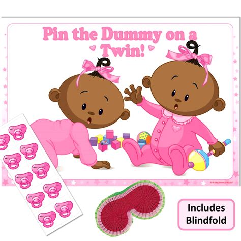 Buy Ethnic Twins Baby Shower Game Pin The Dummy On A TWIN 10