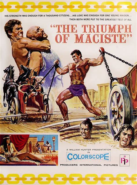 The Triumph Of Maciste Metek Artwork Production Hero