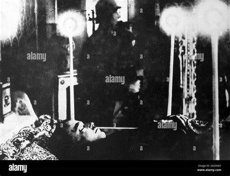 Photograph of the body of Engelbert Dollfuss. Engelbert Dollfuss (1892 ...