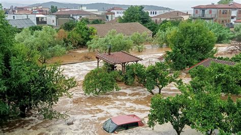 Greece floods kill at least one as country grapples with ‘totally ...