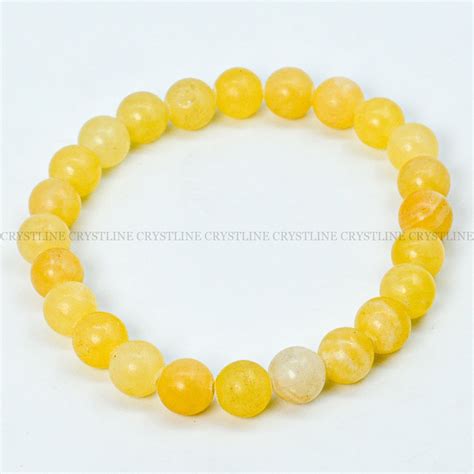 Yellow Calcite Bracelet Energizing Sunshine Crystline