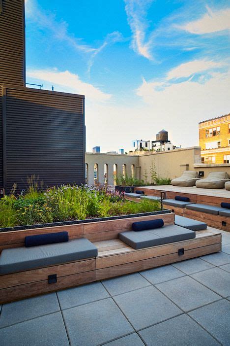 Nyc Rooftop Terrace Designed By Piet Oudolf Terrace Garden Design