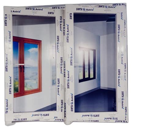 Simpta 2 Track Sliding UPVC Open Windows 6x3 Ft At Rs 320 Sq Ft In