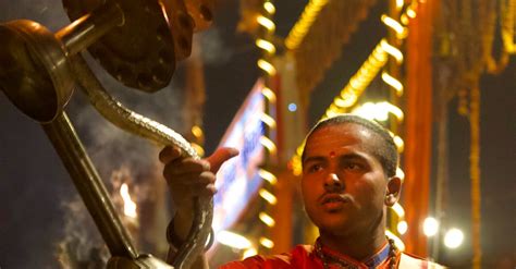 Ganga Aarti Ceremony in Varanasi, India · Free Stock Photo