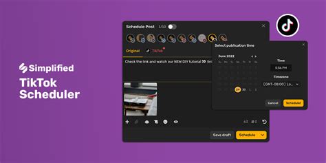 Titktok Scheduler Schedule Your Tiktok Post In Seconds