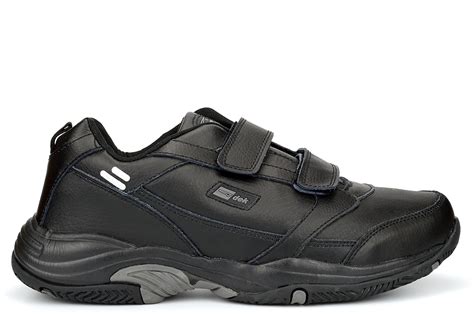 Mens Wide Fit Trainers Mens Touch Fastening Trainers Large Sizes 131415 Ebay