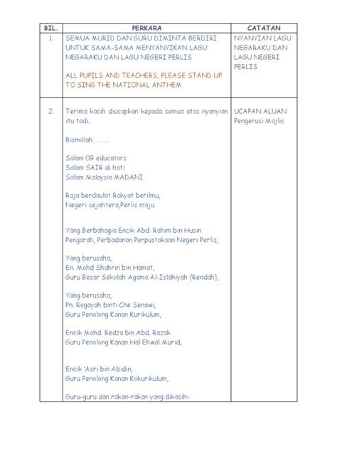 Teks Pelancaran Nilam 23 Pdf