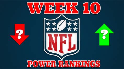 Nfl 2023 Week 10 Power Rankings Youtube