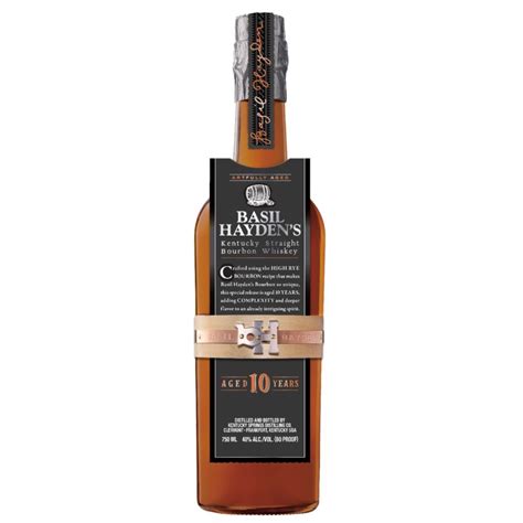 Basil Hayden’s Debuts Oldest Bourbon to Date with 10-Year | The Bourbon ...