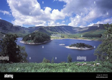 Haweswater Reservoir In The Lake District National Park Cumbria Engalnd