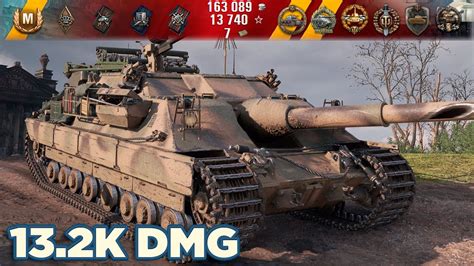 Fv Badger K Dmg Kills Wot Gameplay Youtube