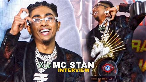 Access Tv On Twitter Mc Stan Interview After Winner Bigg Boss 16