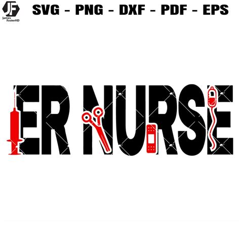 ER Nurse Svg, Nurse Superhero Svg, Nursing Svg, Nurse Svg - Inspire Uplift