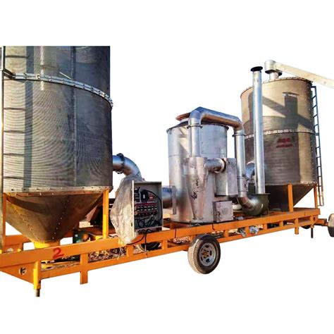 Tpd Mobile Paddy Rice Dryer Movable Grain Dryer Machine China Grain