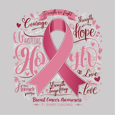 Breast Cancer Svg Bundle Cut Files Vector Printable Clipart Cancer Awareness Svg Pink Ribbon Svg