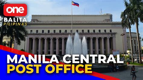 Bilog Ang Balita Sino Ang Nagdisenyo Ng Manila Central Post Office