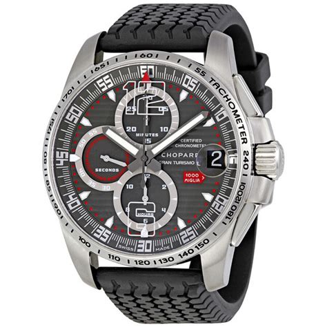 Chopard Mille Miglia GT XL 2009 LE Titanium Men S Watch 168459 3005