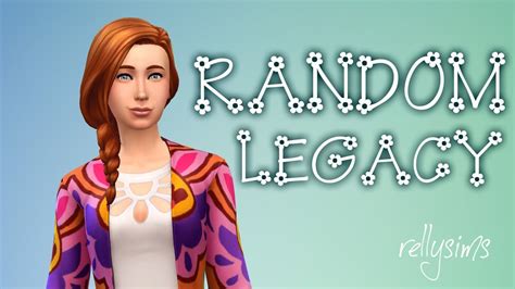 Let S Play The Sims 4 Random Legacy Challenge 1 YouTube