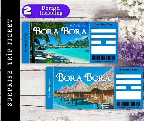 Two Tickets To Bora Bora