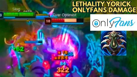 The Lethality Yorick Onlyfans One Shot Youtube