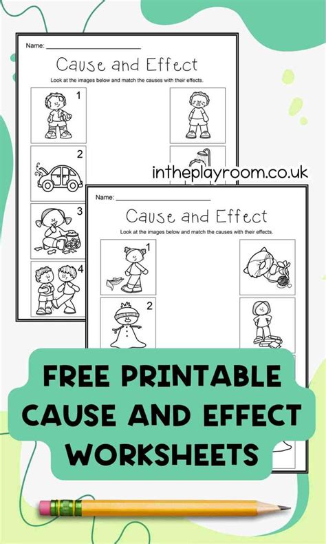 Printable Cause And Effect Worksheet Worksheets Library