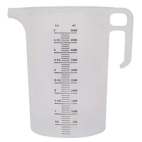 5l Measuring Jug By Pro Jug Tough And Precise Food Grade