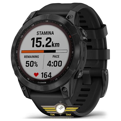 Garmin Fenix Sapphire Solar Black Titanium