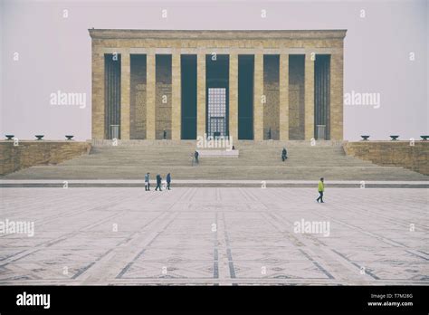 Das Mausoleum Anitkabir Mausoleum Von Atat Rk Ankara T Rkei