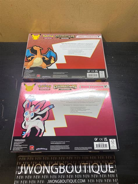 2021 Pokemon TCG 25th Anniversary Celebrations V Box Lances Charizard V