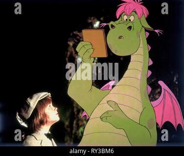 PETE'S DRAGON, Sean Marshall and Elliot the dragon, 1977 Stock Photo ...