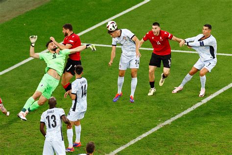 Newcomers Georgia Stage Historic Euro Shock By Beating Portugal 2 0