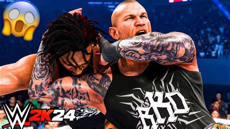 WWE 2K24 Jacob Fatu Vs Randy Orton At Summerslam Gameplay YouTube