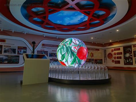 Indoor Outdoor Smd Full Color Customized Creative Design Sphere Led