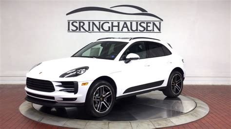 2019 Porsche Macan S In Carrara White Metallic 33620 Youtube