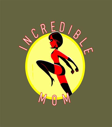 Disney Pixar Incredibles 2 Incredible Mom Graphic Digital Art by Peyton ...