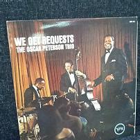 View Buy The Oscar Peterson Trio We Get Requests French LP May