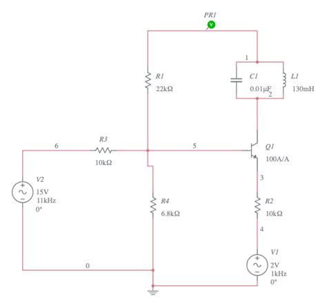 Amplitude Modulation Multisim Live