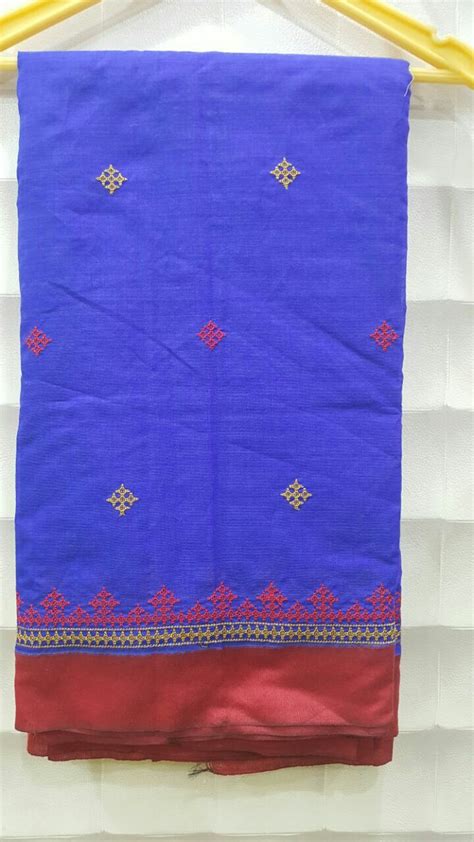 Moifash Hand Work Embroidery Kutch Work Saree Painting