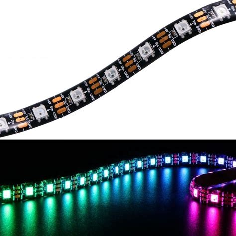 WS2812B Adreslenebilir RGB Şerit Led IP65 Su geçirmez 5m Satın Al