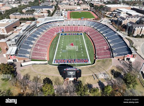 A General Overall Aerial View Of Gerald J Ford Stadium Foreground