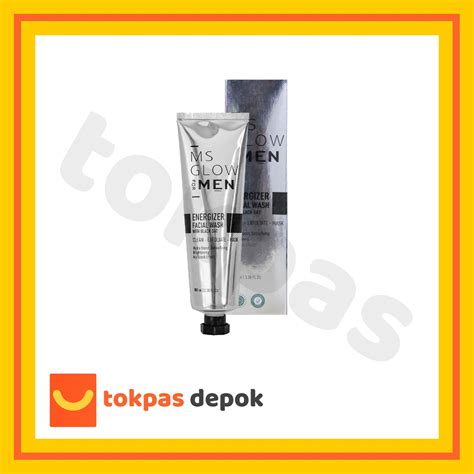 Jual Ms Glow Men Facial Wash Ml Sabun Wajah Sabun Cuci Muka Ms